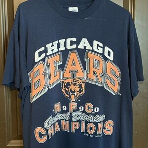 1990 Chicago bear NFC champions extra large men’s T-shirt